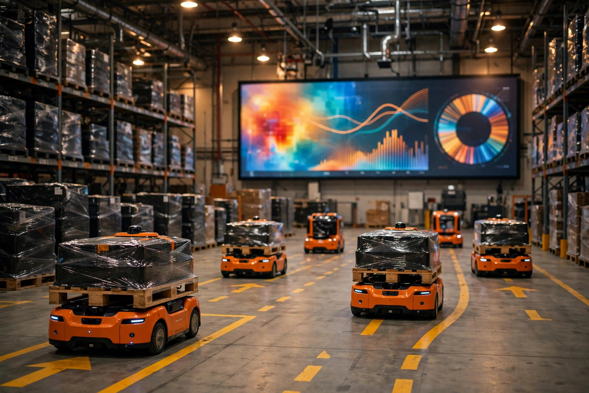 Reinforcement Learning Warehouse Scheduling: From Simulation to the Warehouse Floor