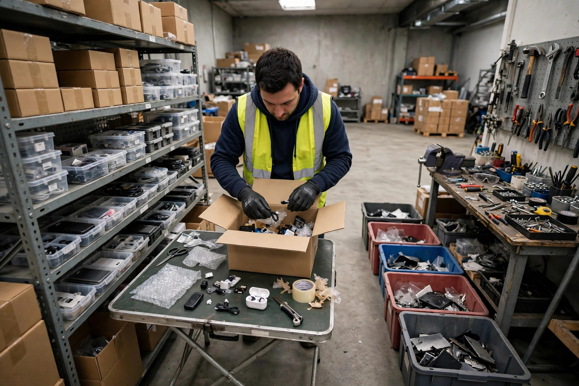 Returns Putaway Flow: How Our Small Warehouse Routes Returns Through QC, Repair, and Back to the Shelf
