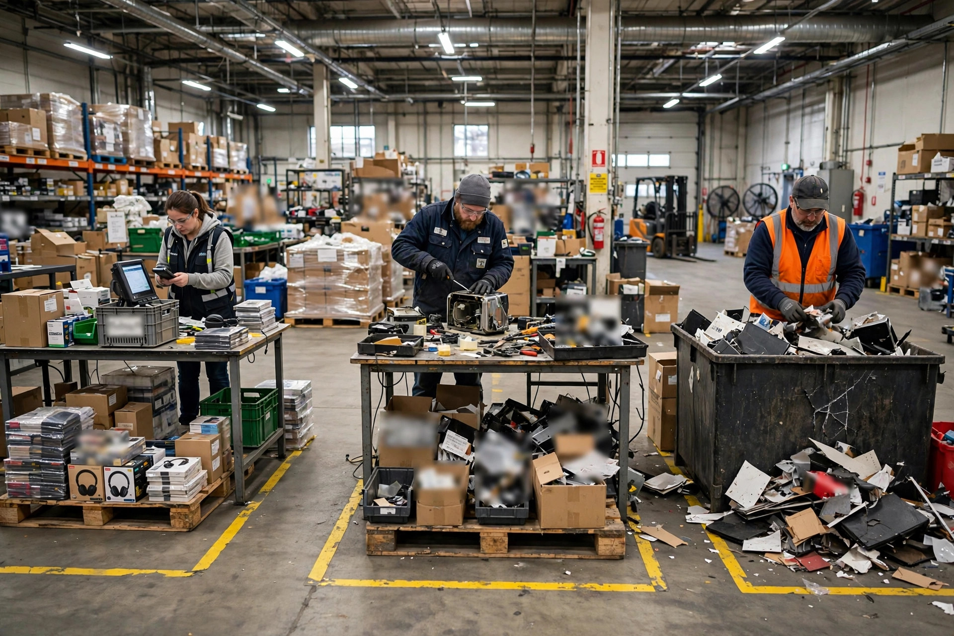 Returns QC Hold Area Slotting: How to Design Pass, Repair, and Scrap Zones That Actually Work