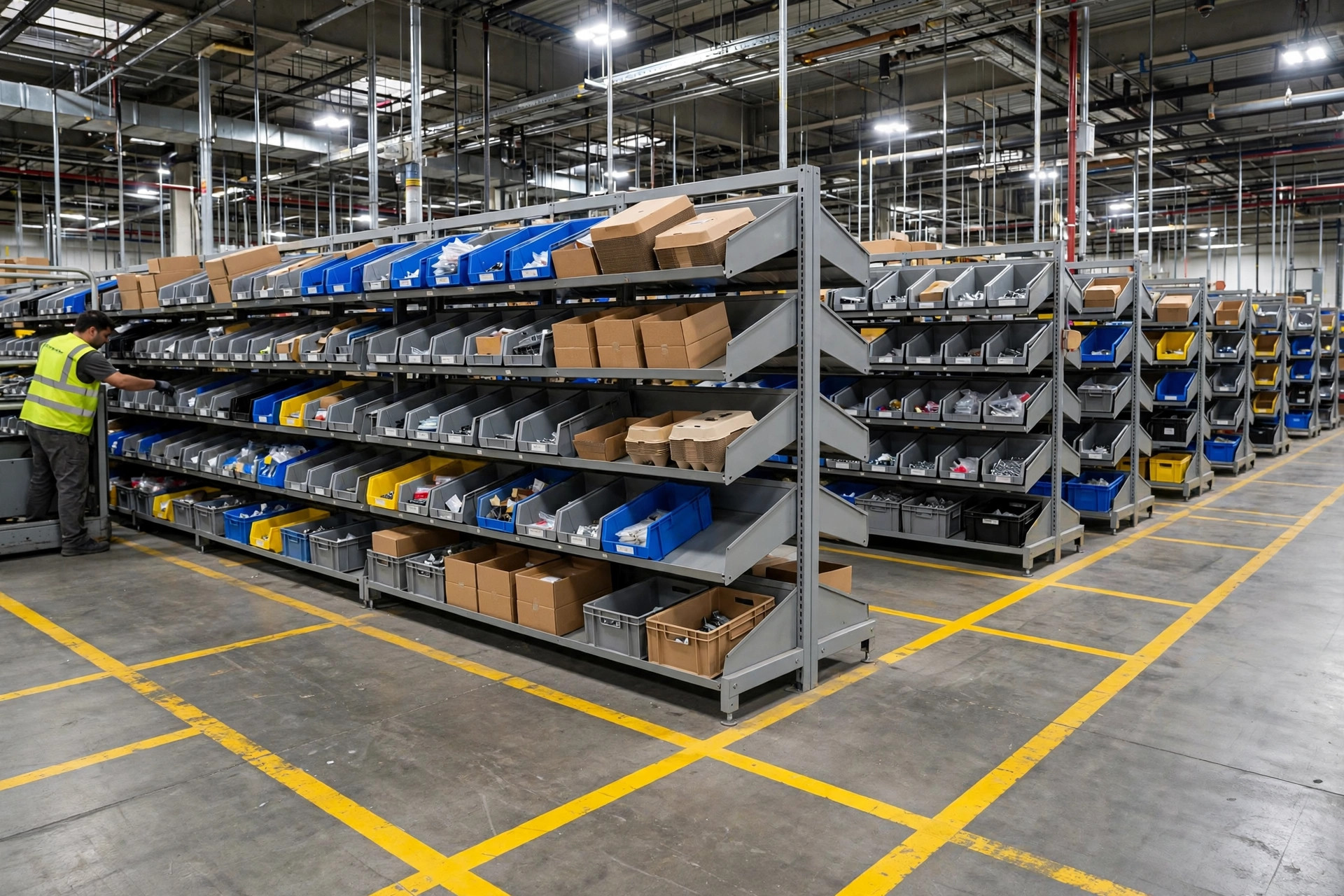 Una ranura, ¿cuántos SKUs? Los verdaderos compromisos de la densidad de slotting en el picking de piezas pequeñas