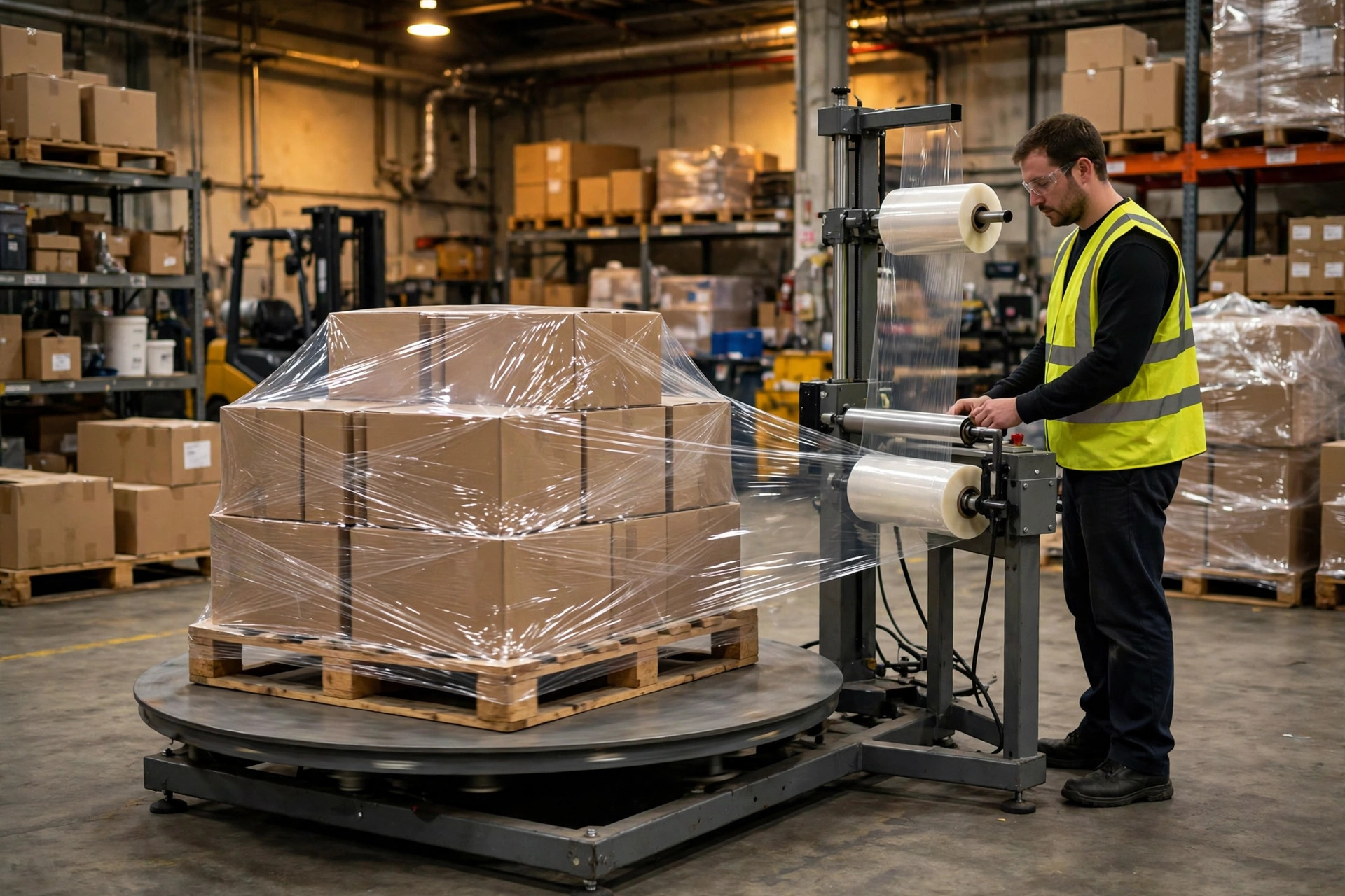 What Gauge Stretch Wrap for Pallet Loads? 60 vs 80 vs 100 — A Small Warehouse Owner's Honest Cost Math