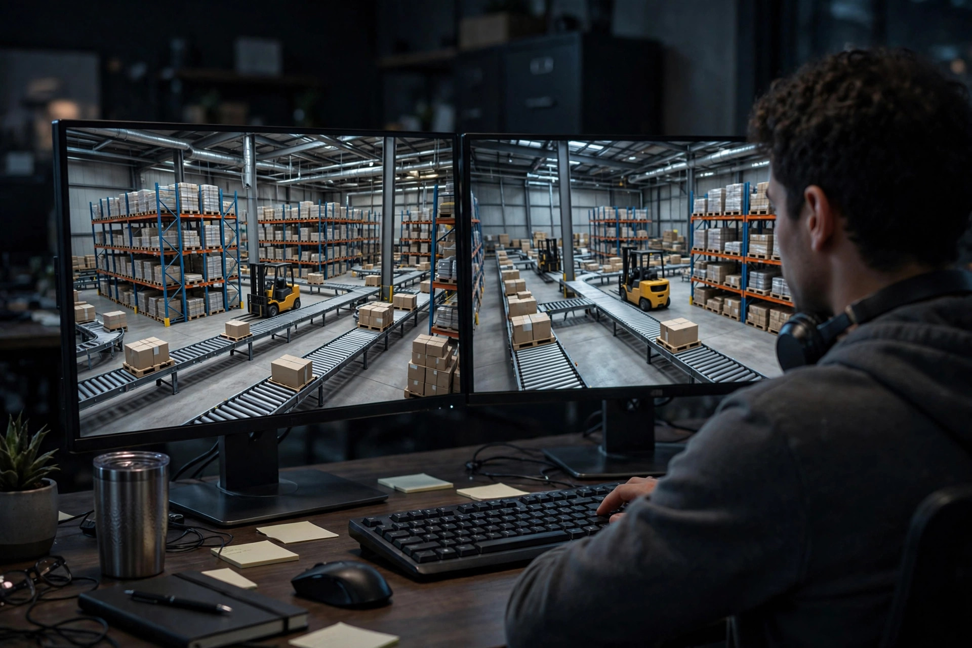 No Data, No Model: Synthetic Data for Training Warehouse AI, in Practice