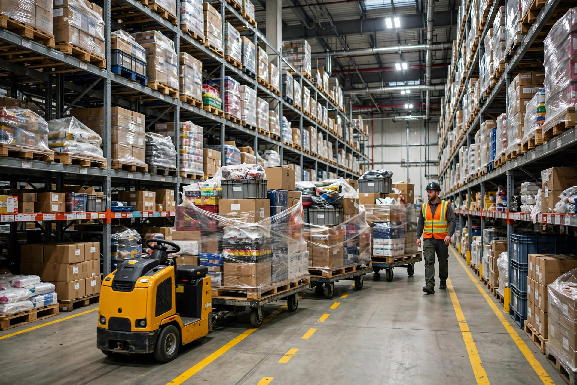 Tugger Trains: Stop Running Forklifts Back and Forth for In-Plant Moves — Route and Takt That Actually Work