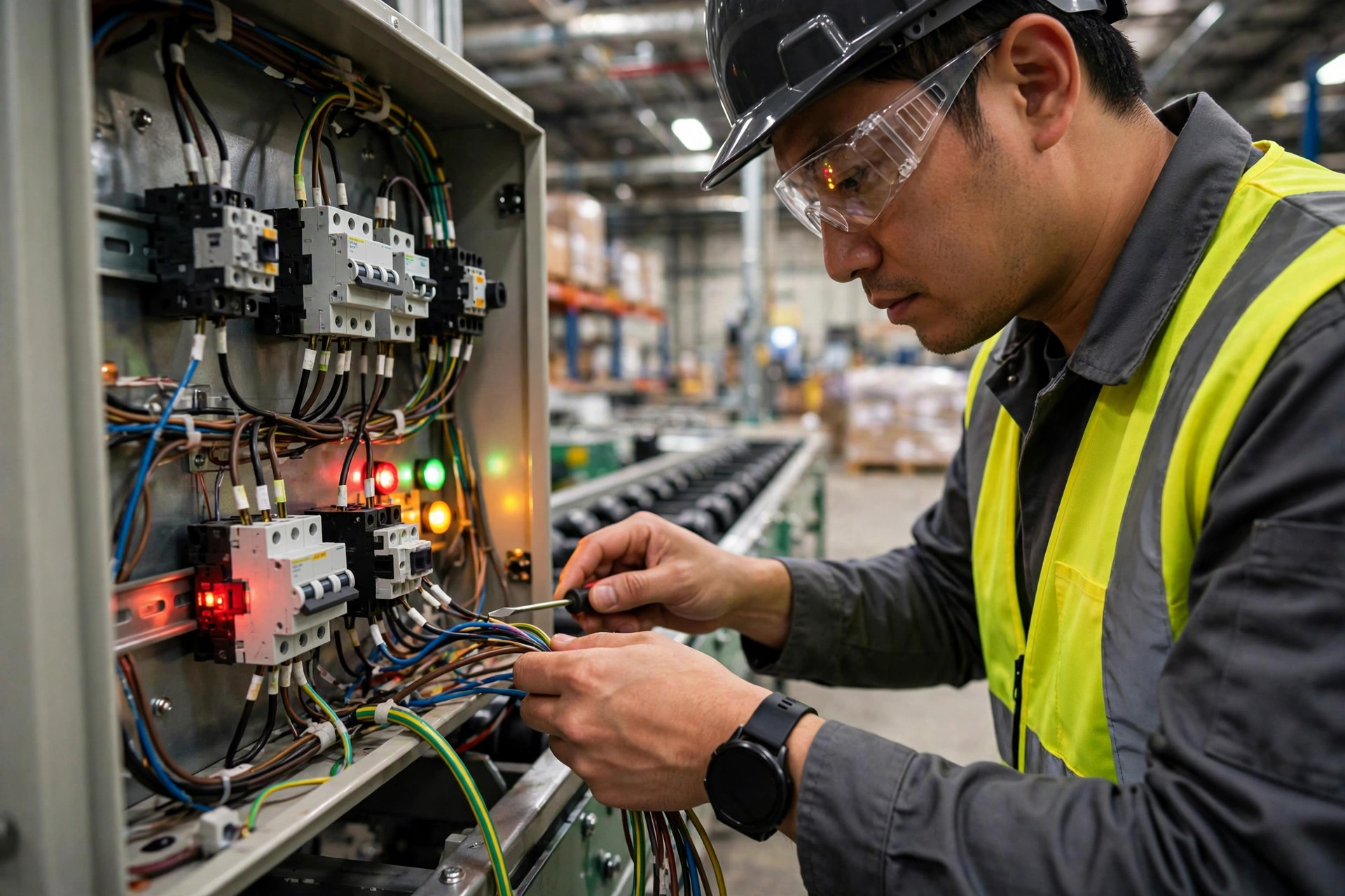 Automation system commissioning on site
