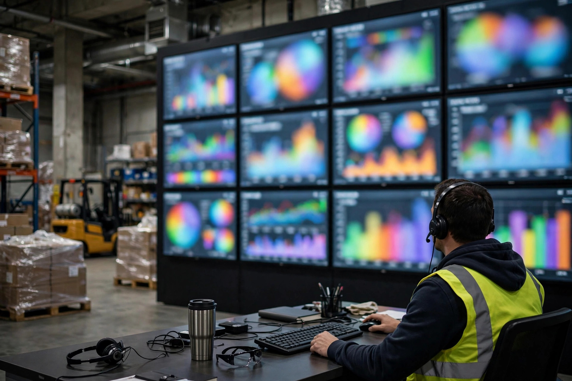 Warehouse Data Dashboards: Integrating WMS, PLC, and Camera Feeds Into One View