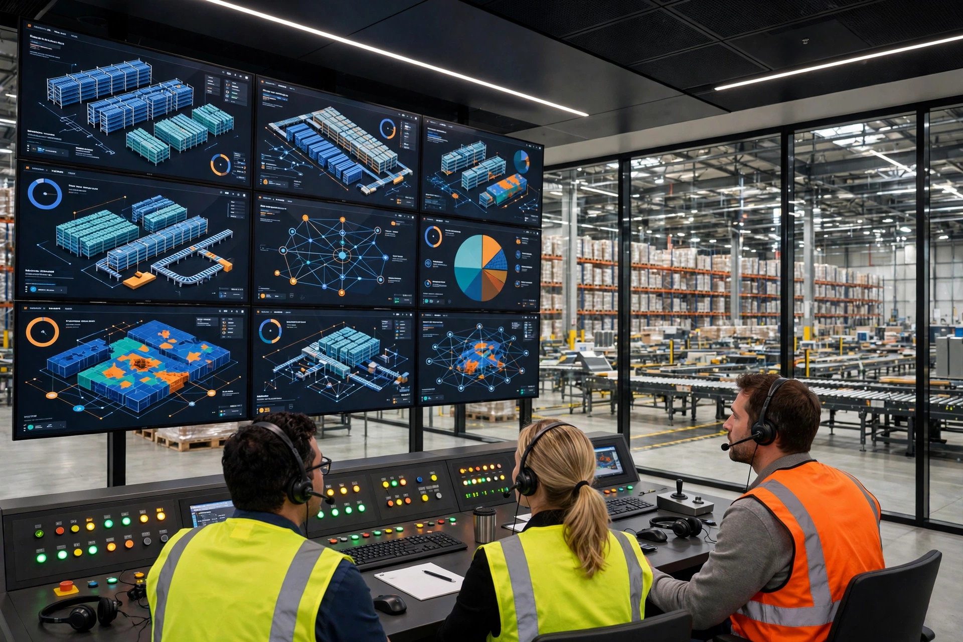 El gemelo digital en almacén: lo que la simulación realmente simula
