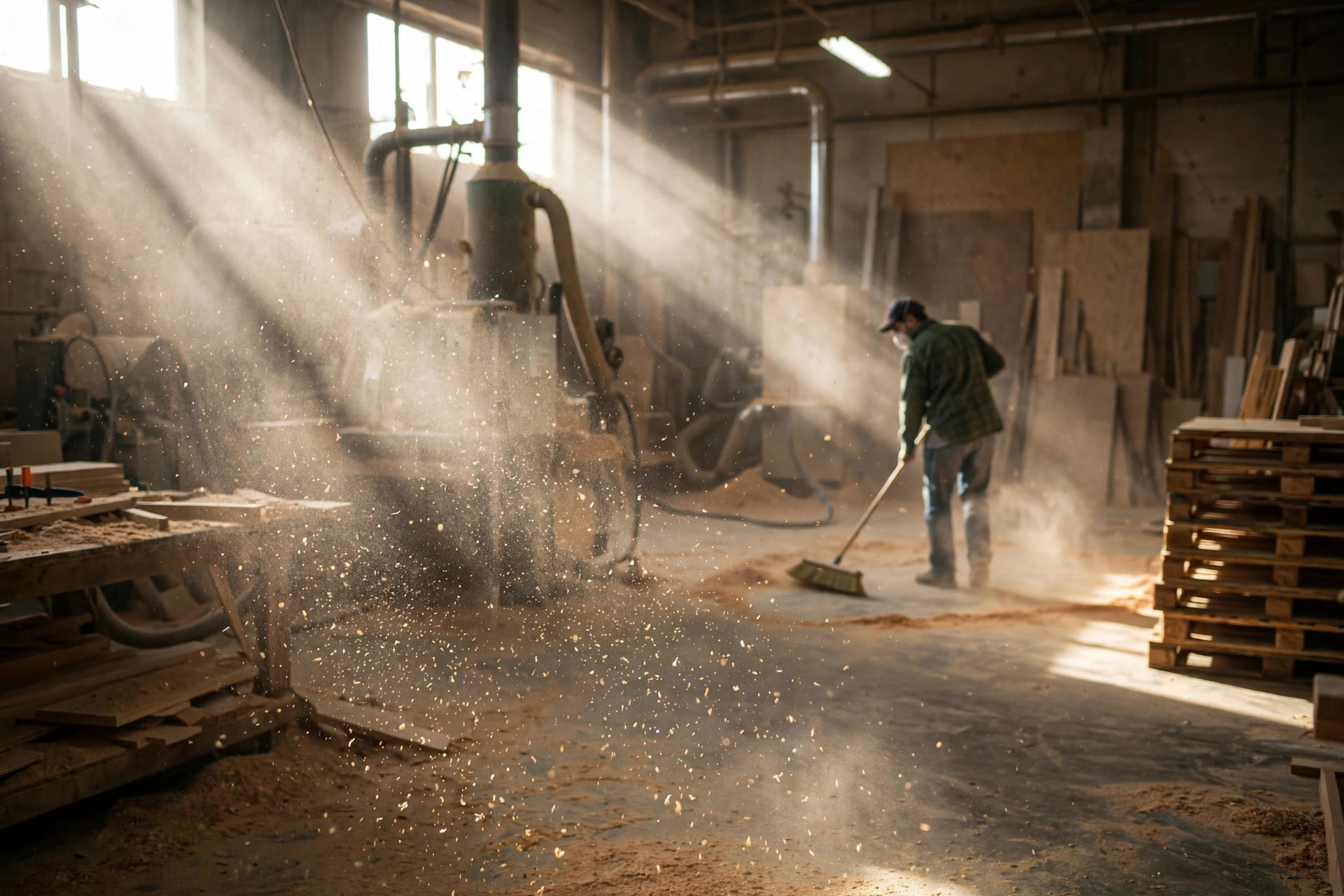 Warehouse Dust Explosion Prevention: Wood Dust, Flour, and Metal Dust in a Small Warehouse