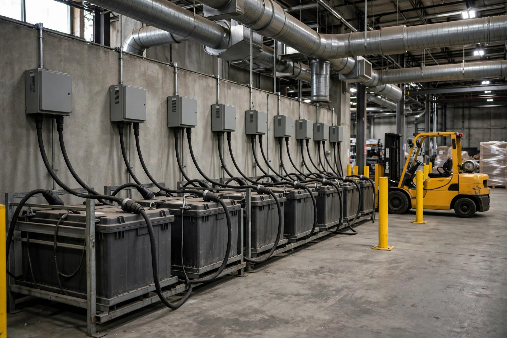 Incendies électriques en entrepôt : les lignes rouges des zones de charge et des locaux électriques