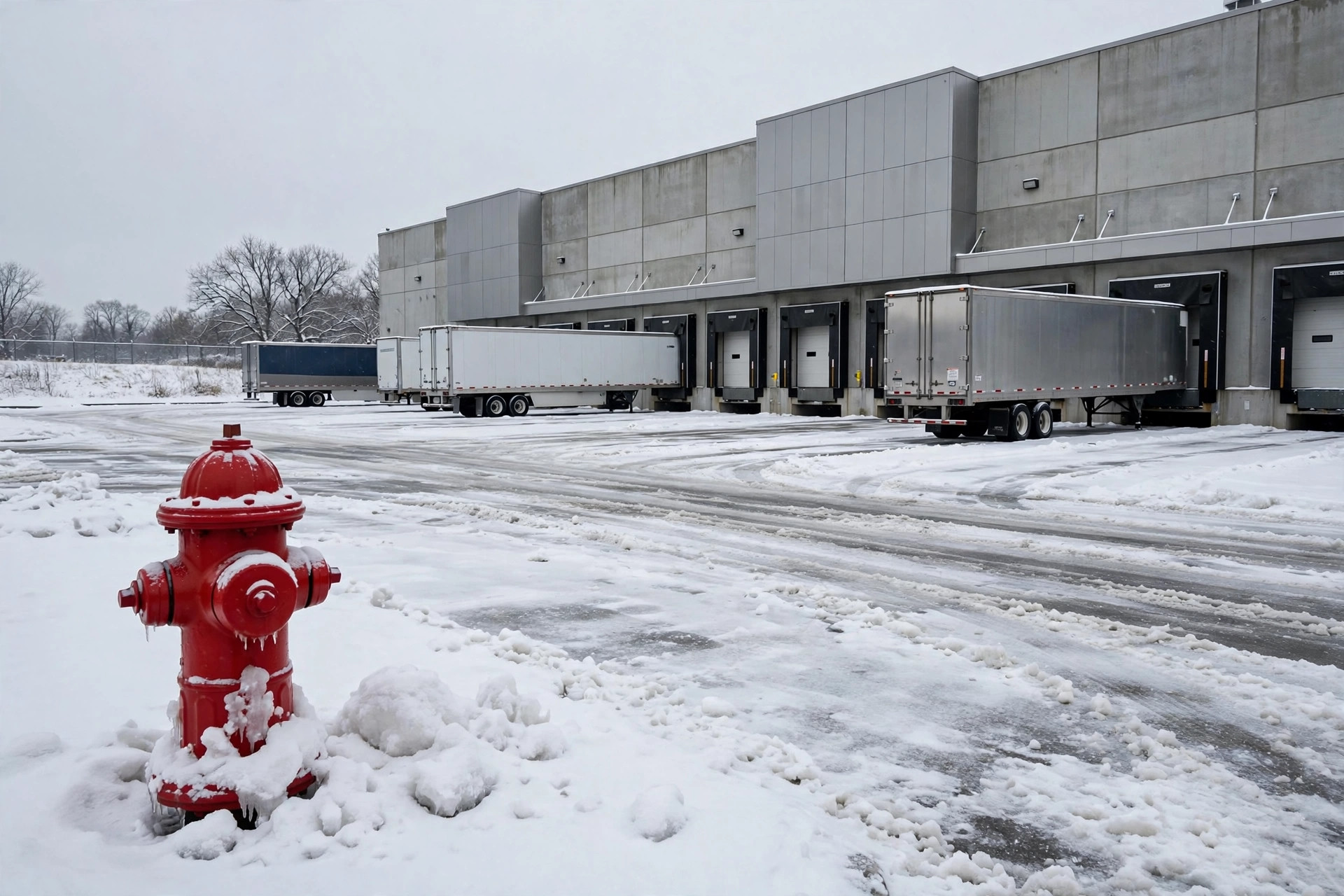 Outdoor Fire Hydrants at Your Warehouse: Spacing Rules and Winter Freeze Protection That Actually Works