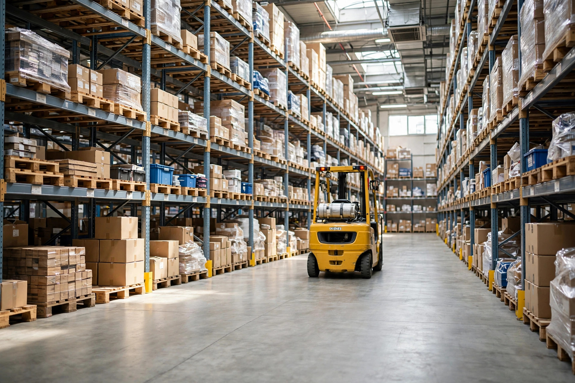 Warehouse floor