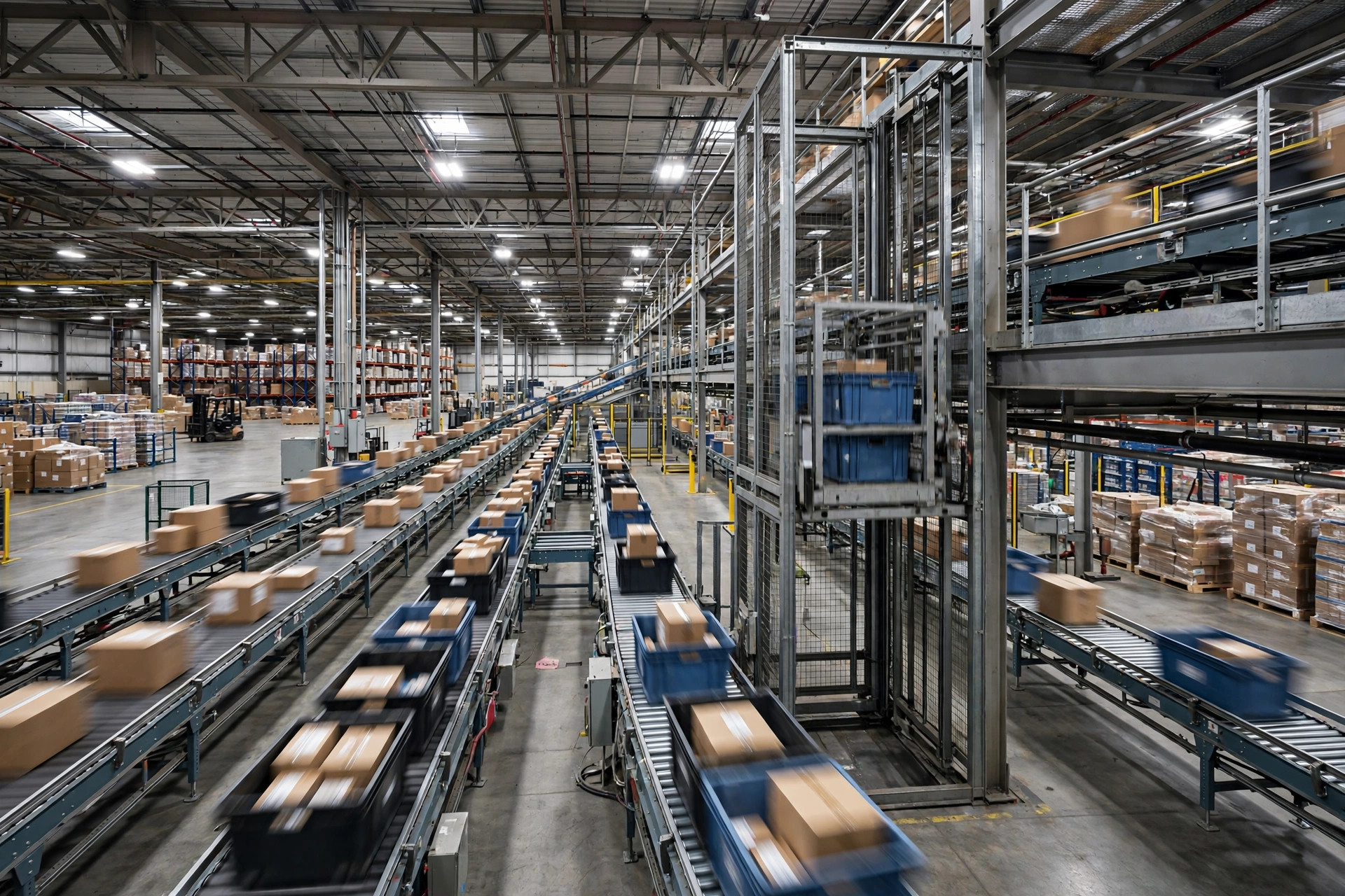 When the Lift, the Conveyor, and the Sorter All Want the Tote: WCS Task Arbitration