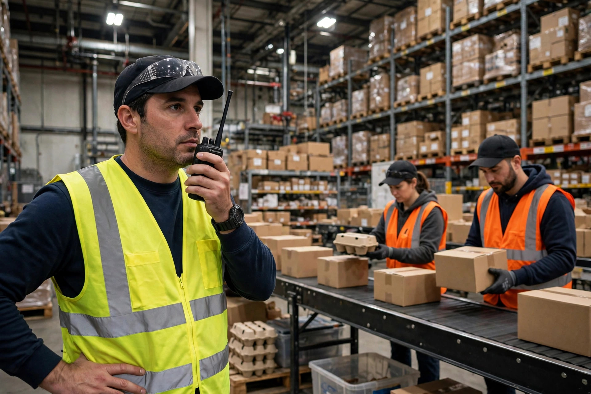 Rush order processing in a warehouse pick area