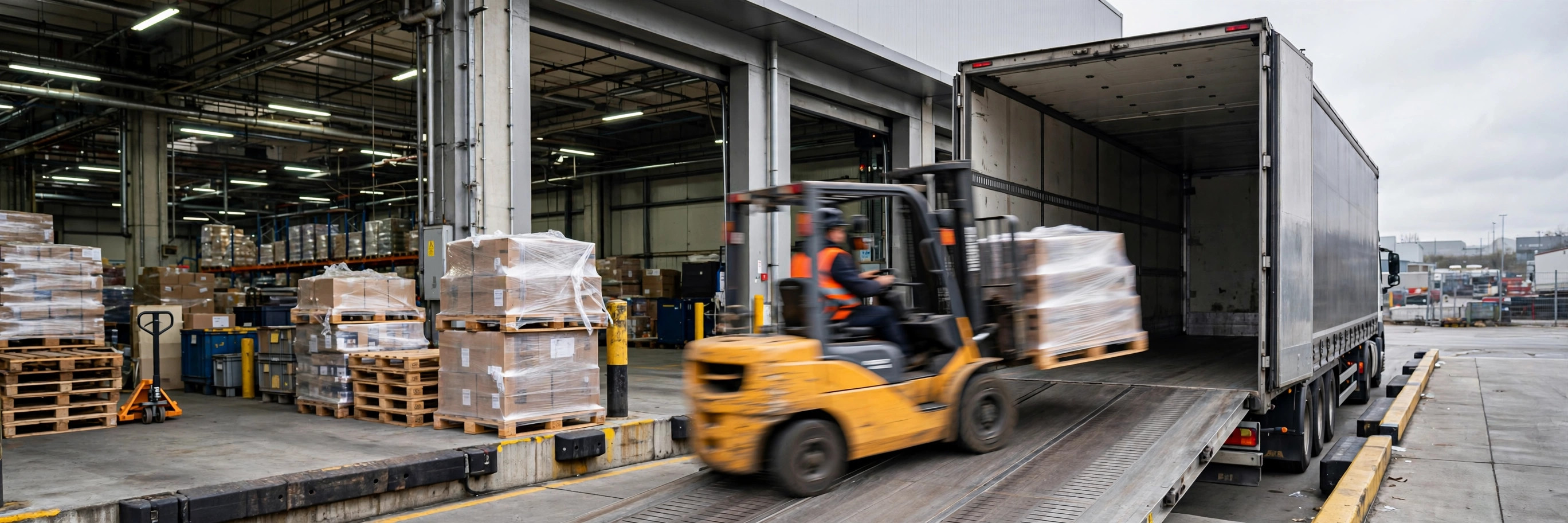 YMS appointment synced with WMS outbound wave at the loading dock