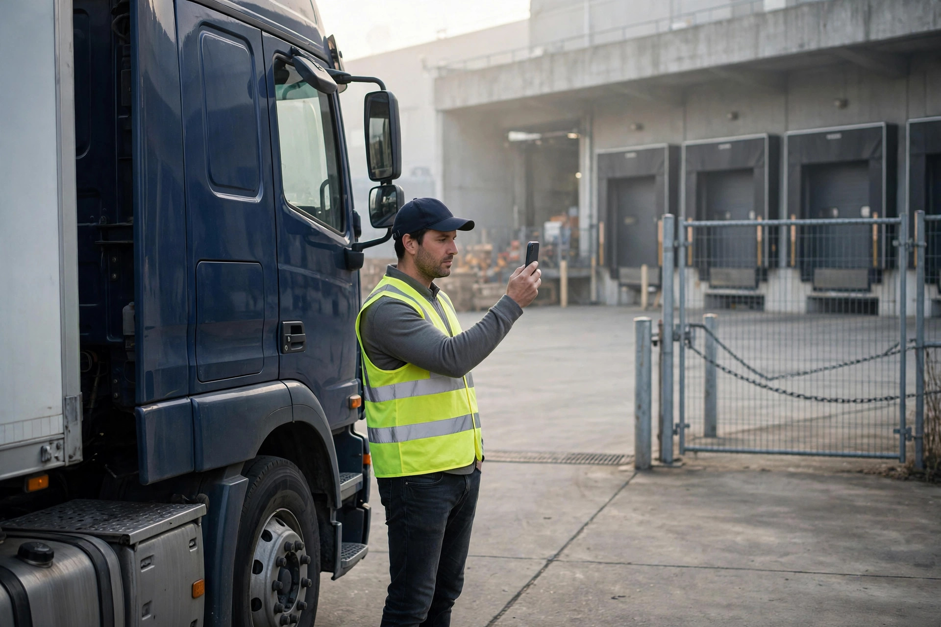 The Driver's Phone Is Your YMS Terminal: Check-In, Queuing, and Dock Coordination