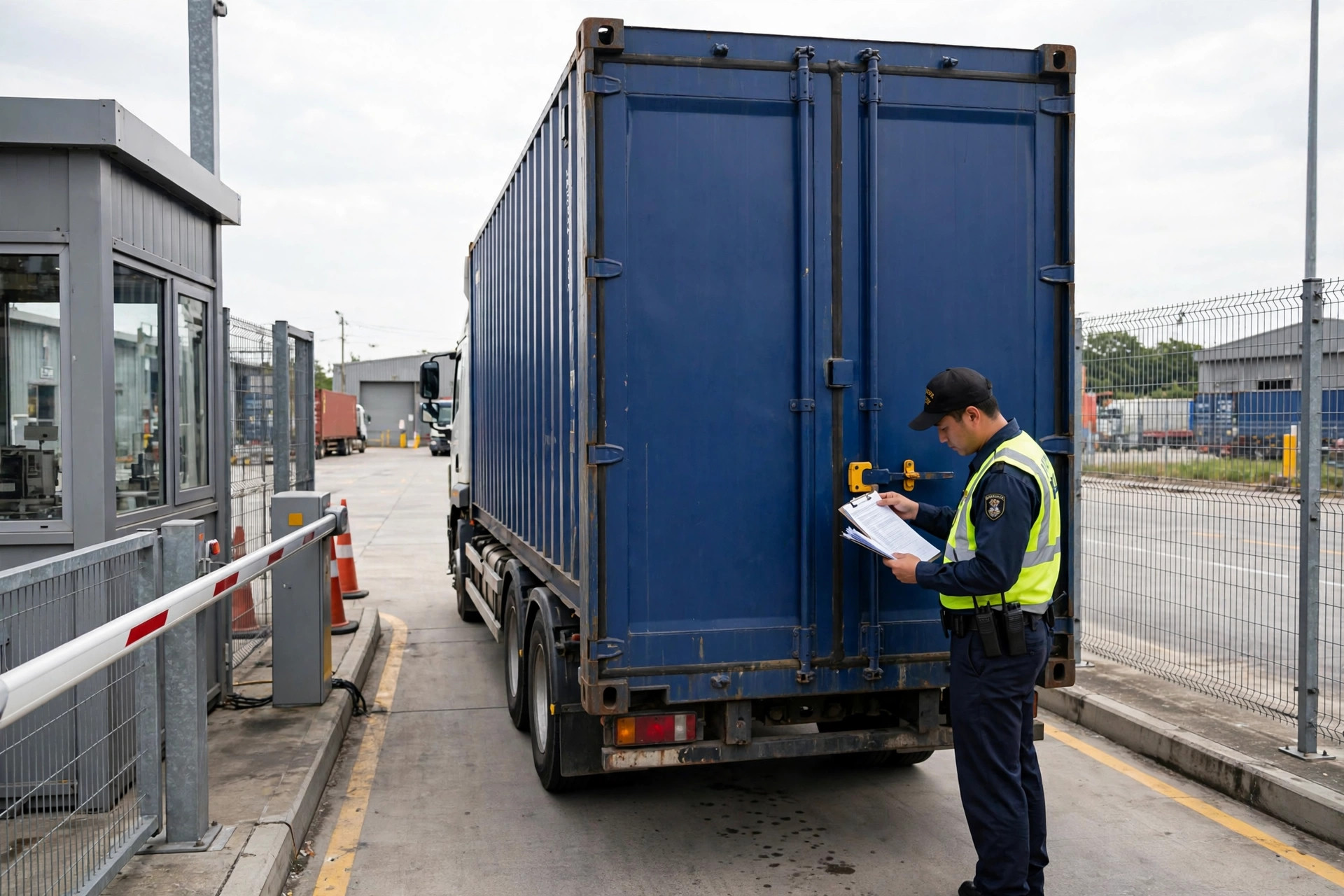 Container Seal Verification at the Yard Gate: Handling Seal Mismatch Exceptions