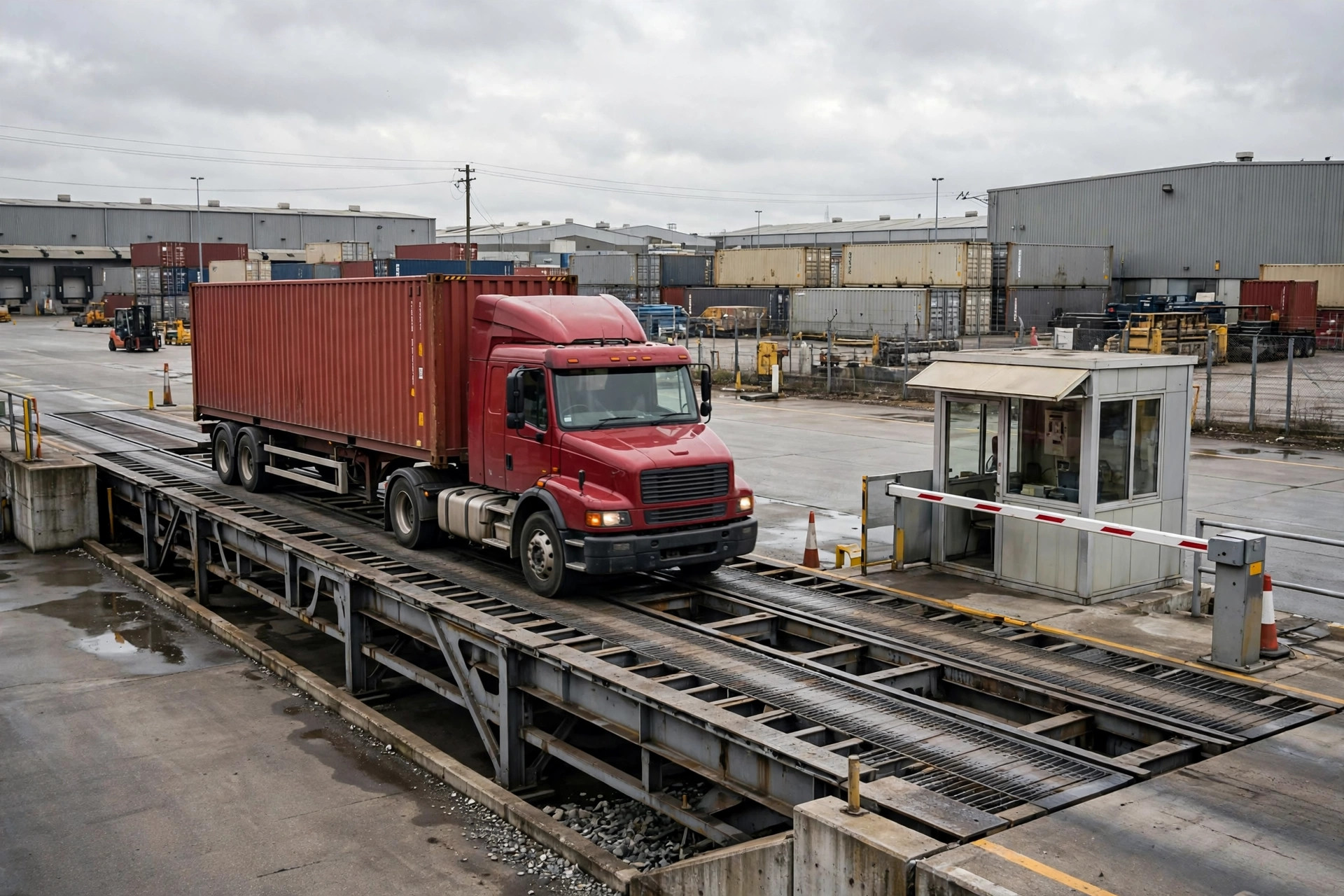 Weigh Every Truck at the Gate: How YMS–Weighbridge Integration Catches Weight Anomalies